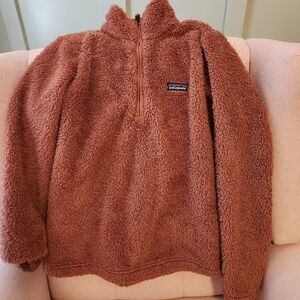 Patagonia Women's Orange Medium Fleece Pullover